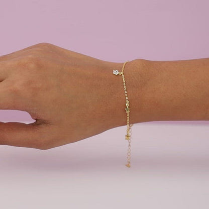 Golden Night Star Bracelet