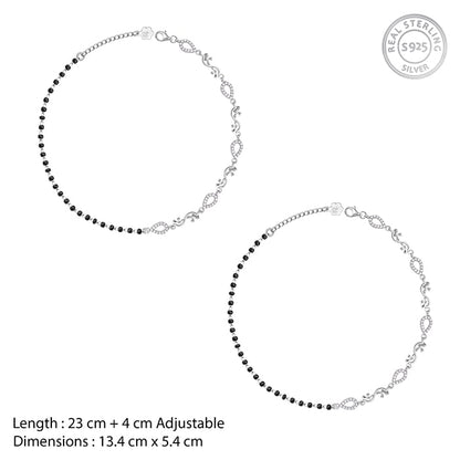 Silver Enchanted Anklet