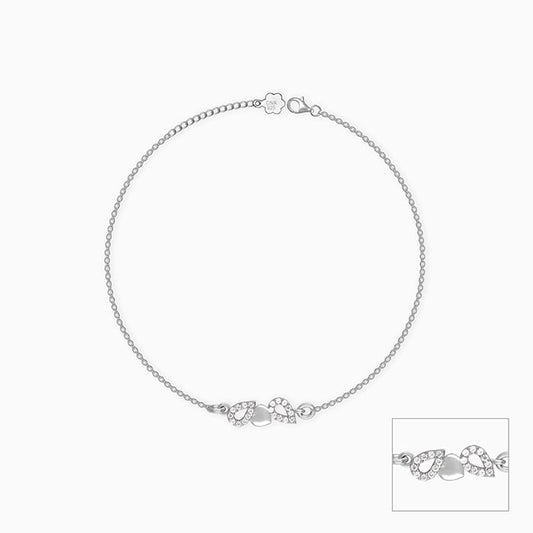 Silver Minimal Anklet