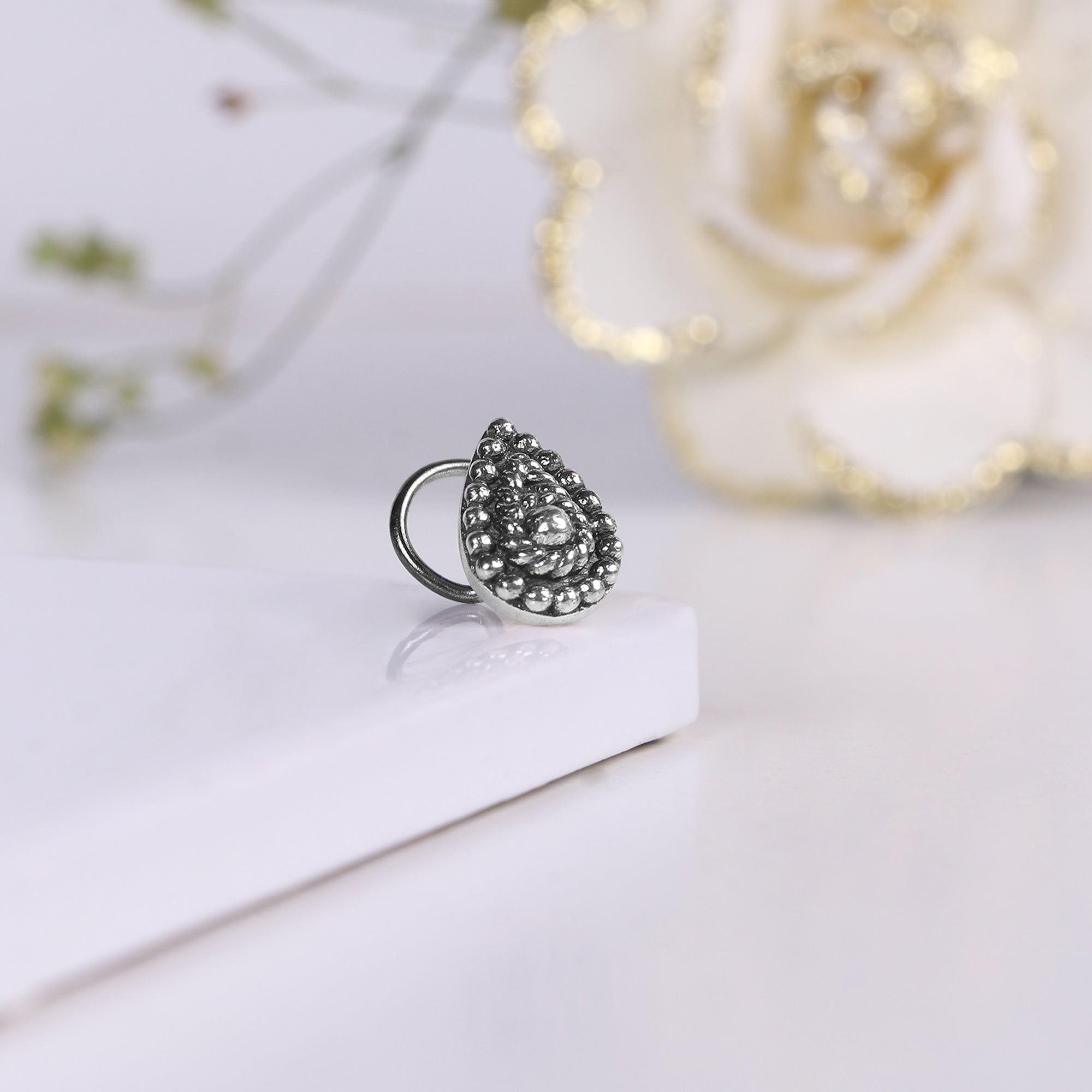 By Anthropologie Micro-Pavé Diamond Stacker Ring | The Summit at Fritz Farm