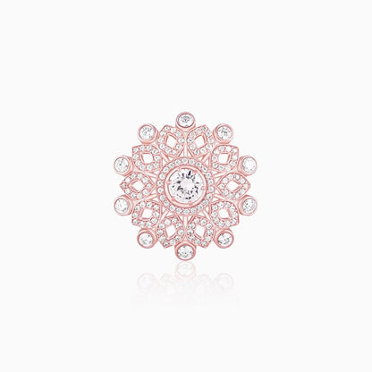 Rose Gold Adore Me Brooch