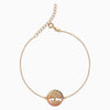 Golden Rainbow Tree of Life Bracelet