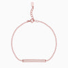 Rose Gold Minimal Grace Bracelet