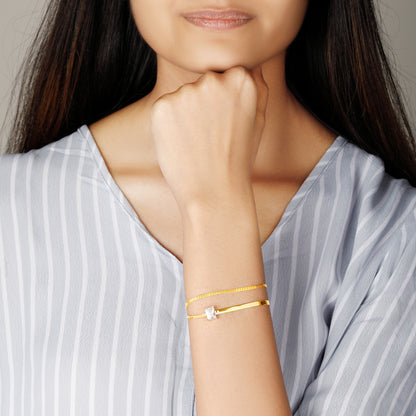 Golden Centre of Attraction Bracelet