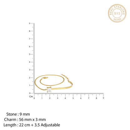 Golden Centre of Attraction Bracelet