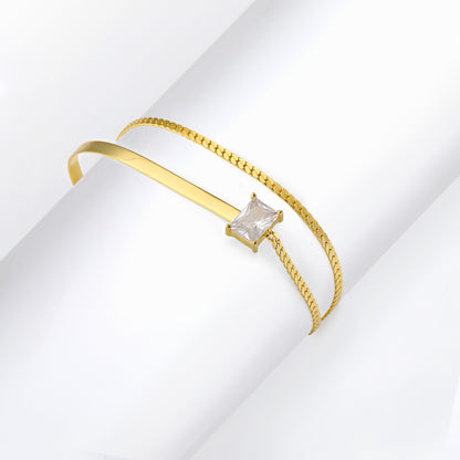 Golden Centre of Attraction Bracelet