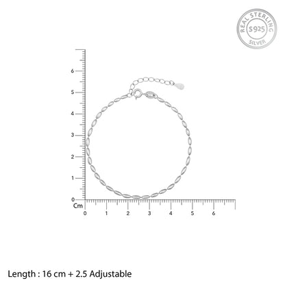 Silver My Beloved Bracelet