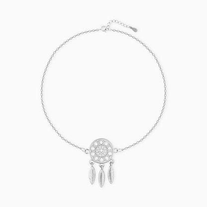 Silver Dreamcatcher Bracelet