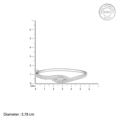 Silver Cozy In Love Bracelet