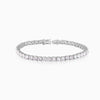 Silver Sparkly Elegant Tennis Bracelet