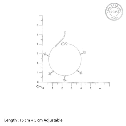 Silver Bubble Bracelet