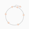 Silver Coral Pearl Bracelet