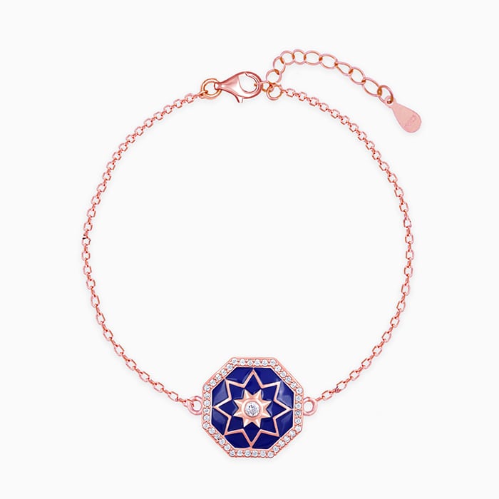 Rose Gold Taj Mosaic Bracelet