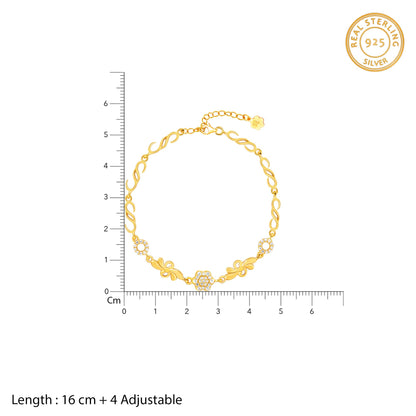 Golden Gleaming Beauty Bracelet