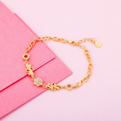 Golden Gleaming Beauty Bracelet