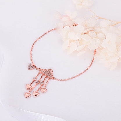 Rose Gold Cloud of Love Bracelet