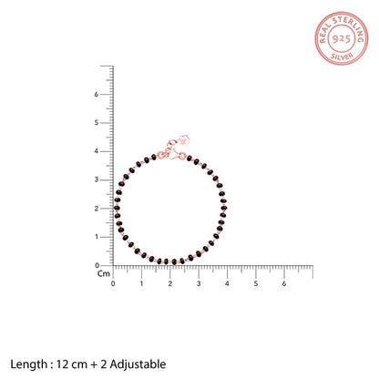 Rose Gold Minimal Kids Nazariya Bracelet (3-5 yrs)