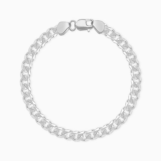Pulsera Hombre Plata De Ley 925 - Colgante Medalla San Antonio, Cadena 7+2 Pulgadas, Joyería Protectora Regalo