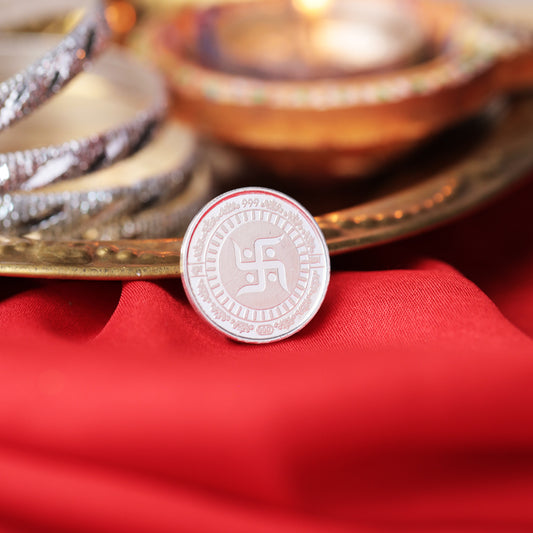 999 Silver Coin - Swastika (5g)