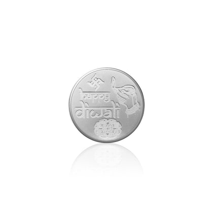 999 Silver Coin - Happy Diwali (5g)