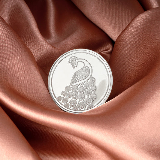 999 Silver Peacock Beauty Coin-10g
