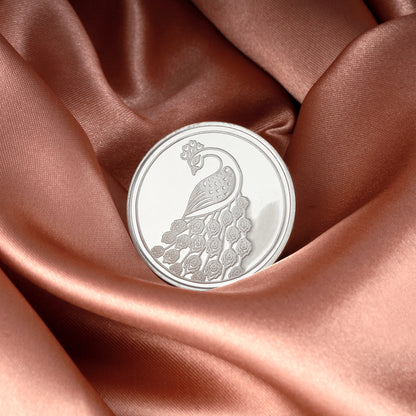 999 Silver Peacock Beauty Coin- 20g