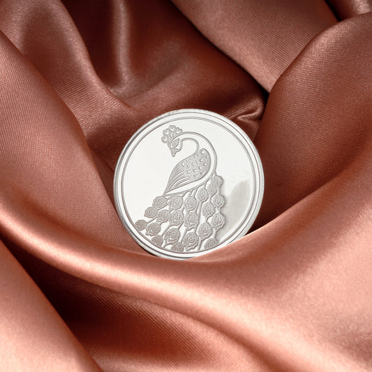999 Silver Peacock Beauty Coin- 20g