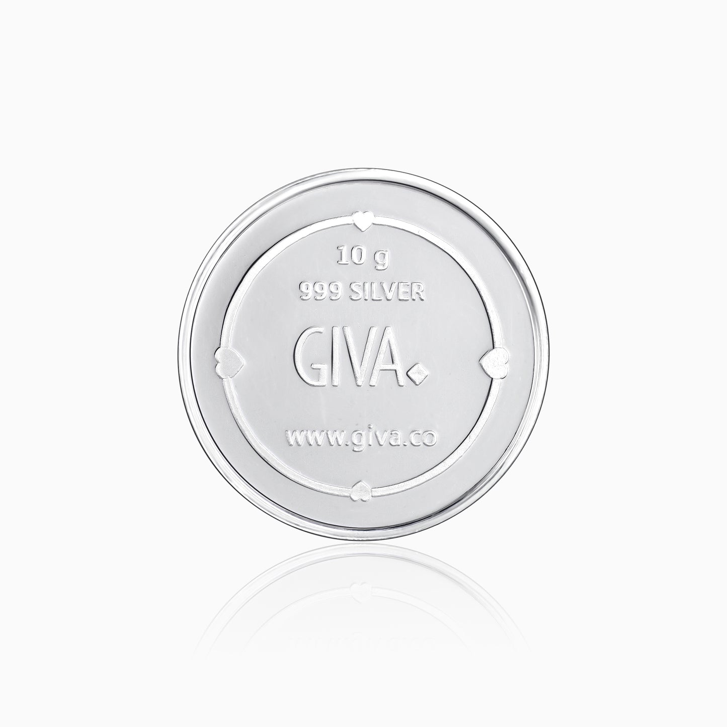 999 Silver Congratulations Love Coin - 10g