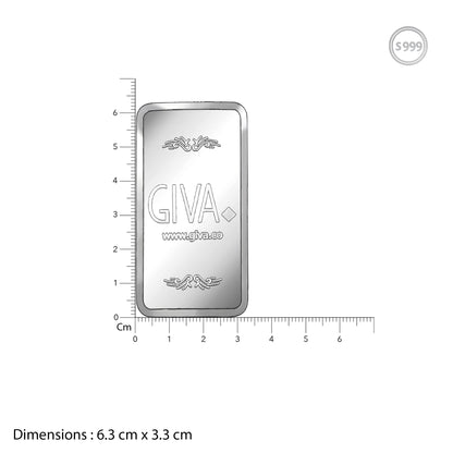GIVA Silver Bar (50g)