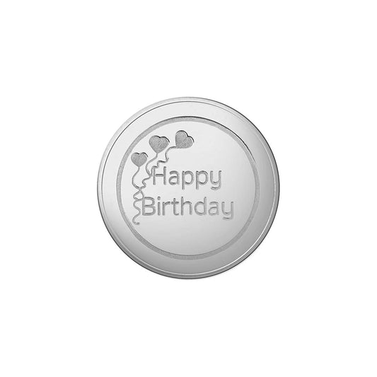 Silver Birthday Celebration Coin