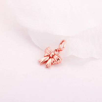 Rose Gold Bow Charm