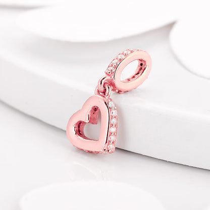 Rose Gold Hearty Love Charm