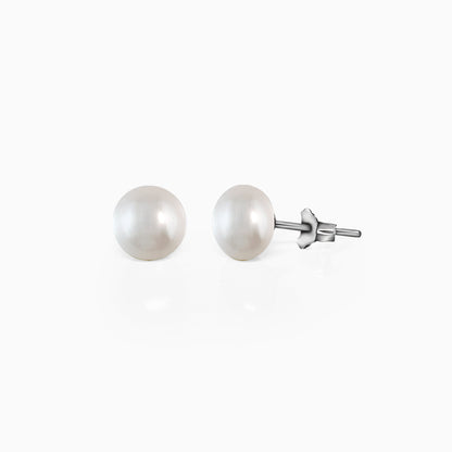Silver Mad Over Pearls Set