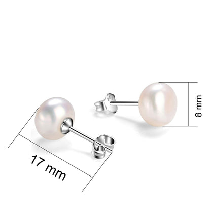Silver Mad Over Pearls Set