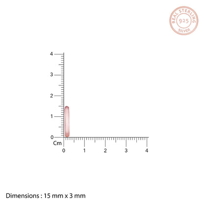 Rose Gold Loopy Hoop Earrings