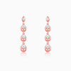 Anushka Sharma Rose Gold Paradise Love Earrings