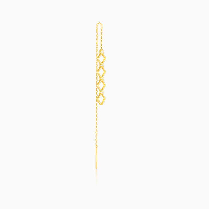 Golden Hanging Kite Earrings