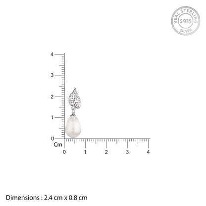 Silver Classic Pearl Set