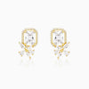 Golden Nature's Artistry Earrings