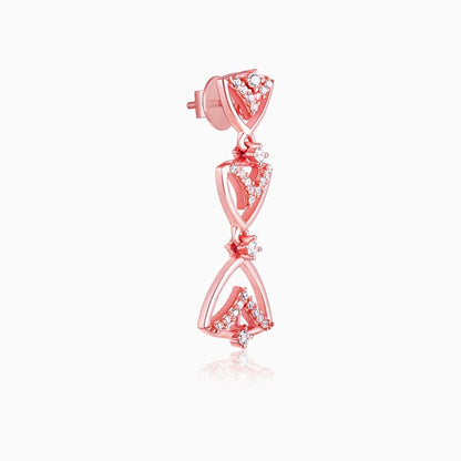 Rose Gold Mystical Mirage Earrings