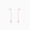 Rose Gold Fairy Wings Earrings