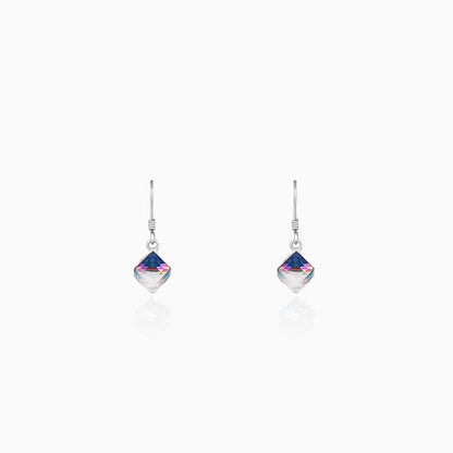 Silver Mystic Prism Earrings