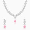 Silver Zircon Studded Magical Drop Set