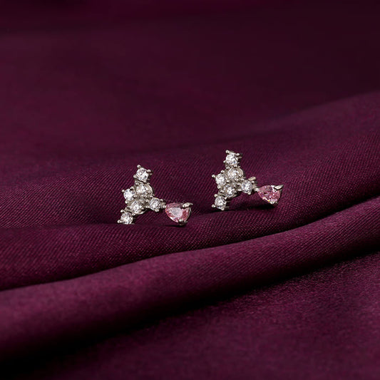 Silver Cherry Delight Earrings