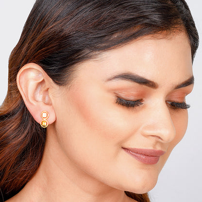 Anushka Sharma Golden Rhythm Of The Night Earrings
