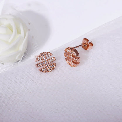 Rose Gold Elegant Flower Set