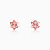 Rose Gold Flower Stud Earrings