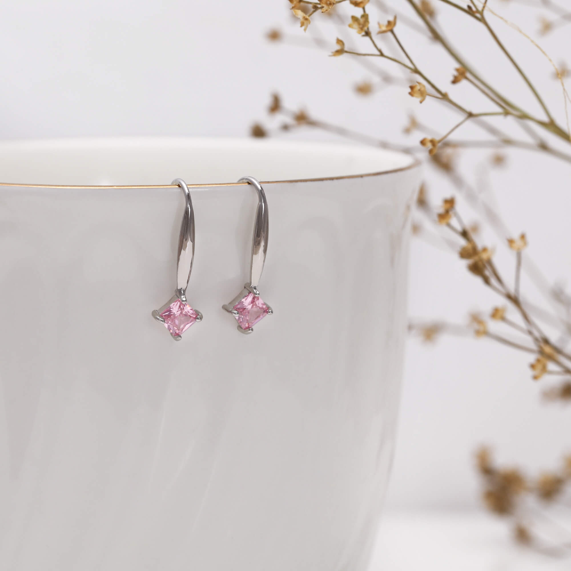 Baby Grand Piano Earrings | Silver plate and sterling silver | by Weait  Music
