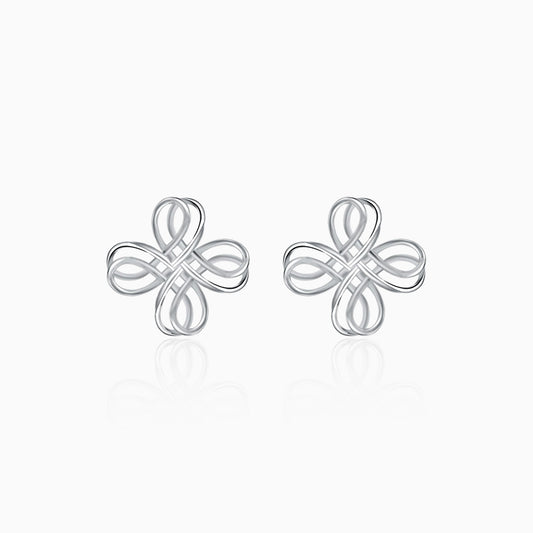 Silver Celtic Earrings