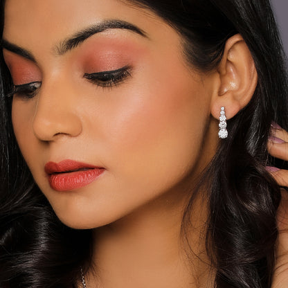 GIVA Signature Solitaire Earrings